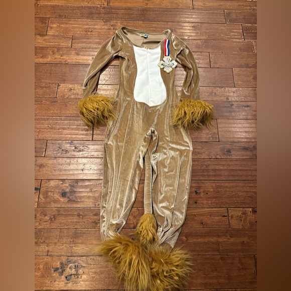 Tipsy Elves Wizard of Oz cowardly Lion halloween costume sz M - Picture 1 of 6